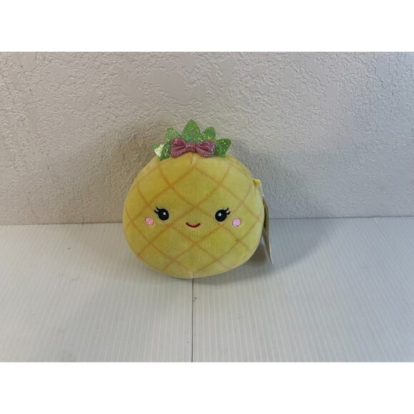 Squishmallows Lulu the Pineapple 5" inch Scented Plush Toy Kellytoy NWT - Picture 3 of 13